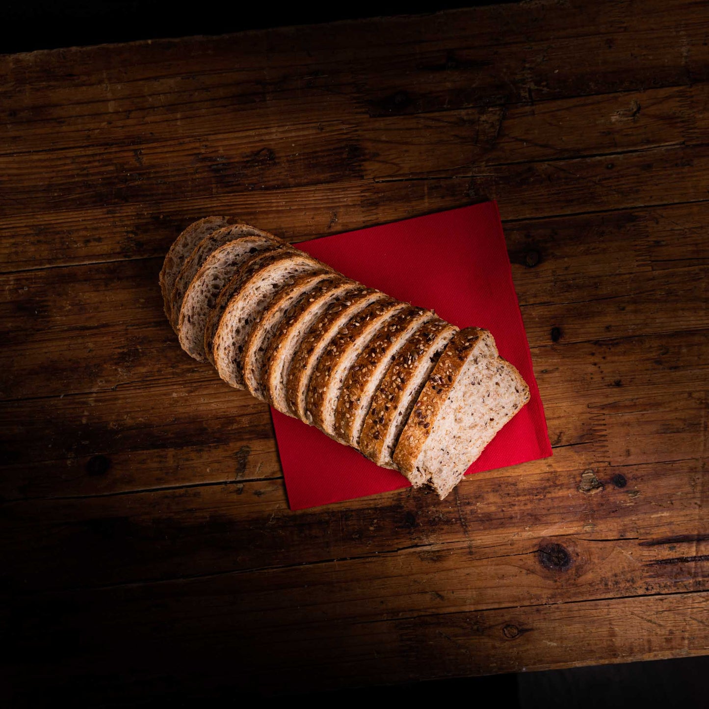 PAN DE MOLDE DE CEREALES (420g-rebanado)