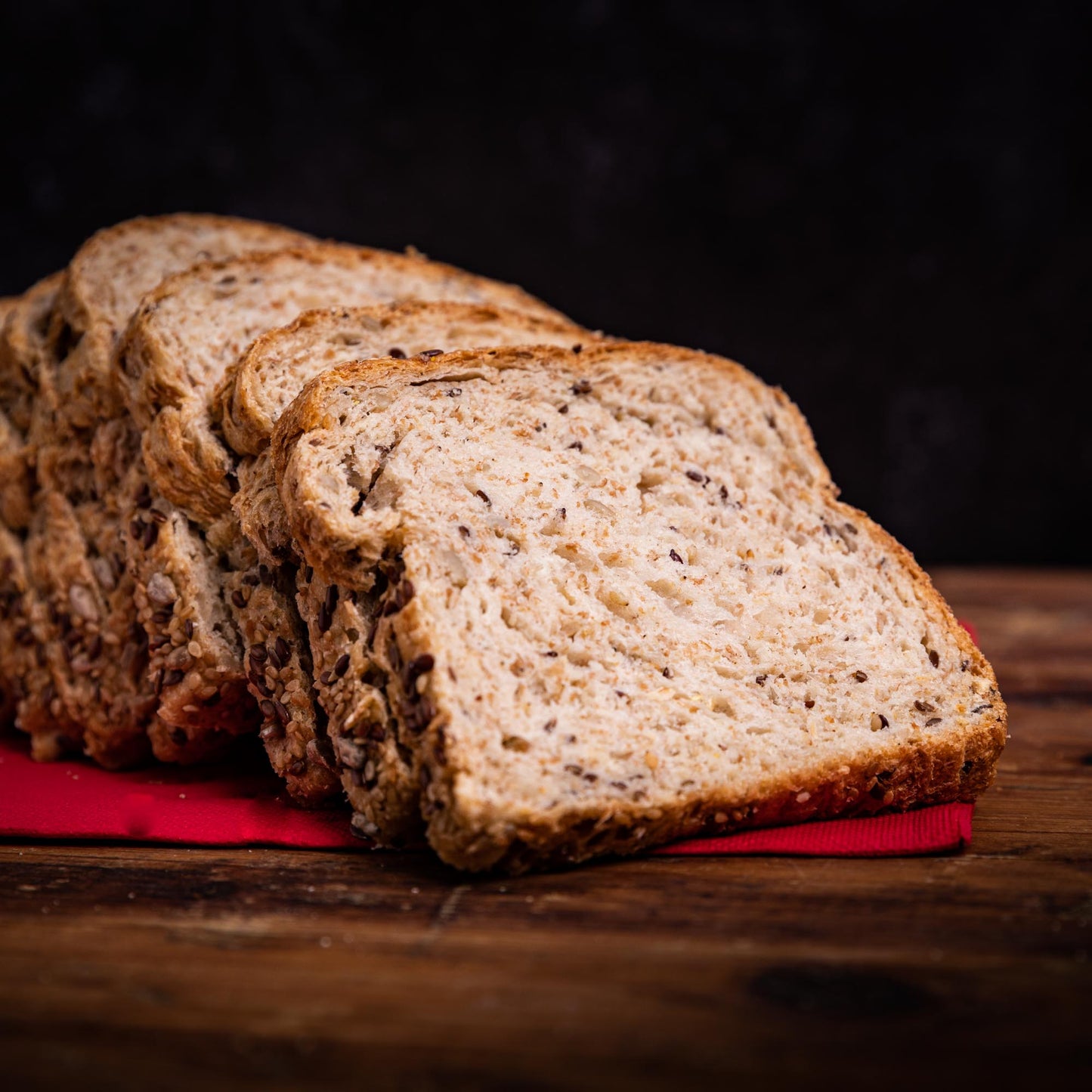 PAN DE MOLDE DE CEREALES (420g-rebanado)